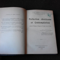 PERFECTION CHRETIENNE ET CONTEMPLATION - S. THOMAS D'AQUIN (CARTE IN LIMBA FRANCEZA)