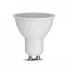 Bec spot led gu10 6.5w dimabil 6400k alb rece, cip samsung