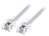 Cablu Telefon RJ11 20m Alb
