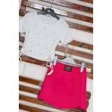 Fusta/pantalon Fetite 5-11 Ani Boni fucsia - 10ANIMarimea