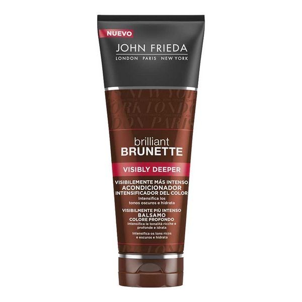 Balsam pentru Amplificarea Culorii Brilliant Brunette John Frieda (250 ml) Balsam pentru Amplificarea Culorii Brilliant Brunette John Frieda (250 ml)