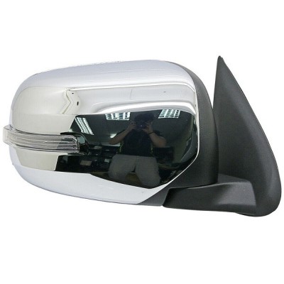 Oglinda usa exterioara Mitsubishi L200, 11.2015-12.2019; Pajero Sport/Montero Sport, 07.2008-12.2016, partea Dreapta, reglare electrica; capac cromat foto