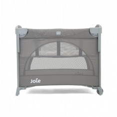 Patut pliant pentru cosleeping Kubbie Foggy Gray Joie