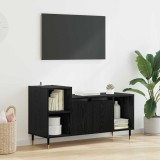 Cumpara ieftin Cabinet TV Stejar Negru 100 x 35 x 55 cm Lemn compozit