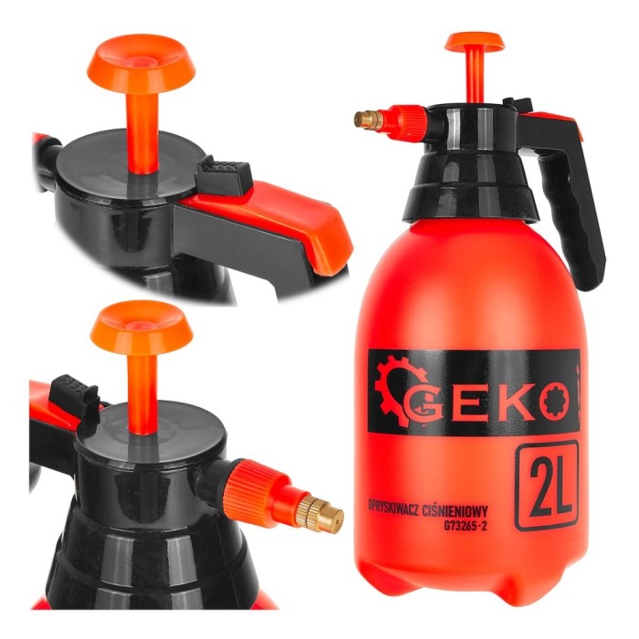 Pulverizator manual cu presiune, 2 l, Geko G73265-2