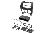 Cadru radio ACV 2 DIN negru pentru Mazda 2