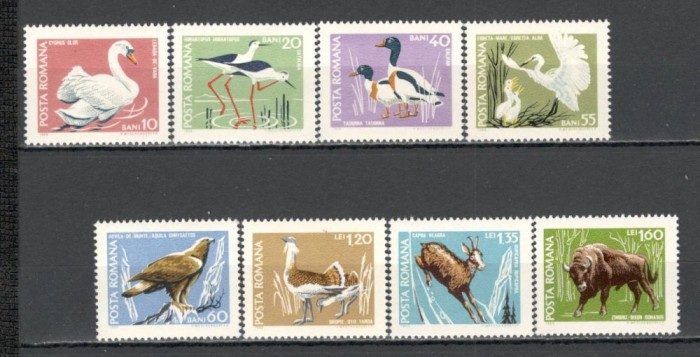 Romania.1968 Fauna din rezervatii naturale YR.408