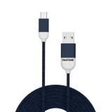 Cumpara ieftin Cablu Micro USB - Pantone - Navy Blue | Balvi