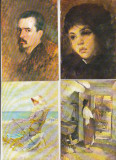Bnk cp Campina - Muzeul N Grigorescu - set 16 cp picturi necirculate, Necirculata, Printata