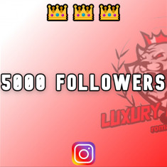 Cont instagram 5k followers