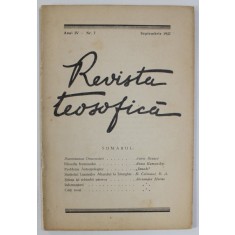 REVISTA TEOSOFICA , No. 7 , SEPTEMBRIE , 1937