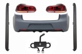 Pachet exterior VW Golf 6 (2008-2013) R20 Look cu stopuri LED si evacuare