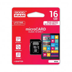 Card memorie micro-SD + Adaptor 16GB Class 10 foto