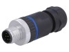 Conector M12 Tată 8 Pini IP67 BULGIN Pe Cablu pentru DeviceNet/CANopen