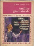 Cumpara ieftin Analize gramaticale (Biblioteca scolarului) - Aurel Nicolescu