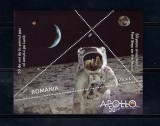 ROMANIA 2019 - 50 ANI DE LA PRIMUL PAS AL OMULUI PE LUNA, COLITA, MNH - LP 2247a
