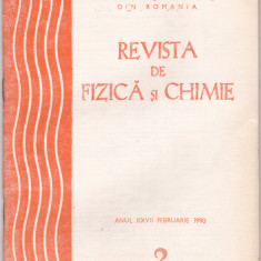 Revista De Fizica Si Chimie - Anul XXVII, Nr.:2 ,FEBRUARIE 1990