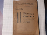 ARIA EXPLOATARII PETROLIERE IN ROMANIA-MIHAIL PIZANTY CU DEDICATIE-1938.