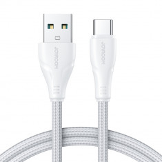 Cablu USB Joyroom - Seria USB C 3A Surpass Pentru încărcare Rapidă și Transfer De Date 2 M Alb (S-UC027A11) S-UC027A112W