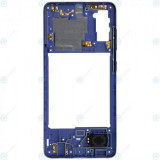 Samsung Galaxy A41 (SM-A415F) Husa mijlocie albastru zdrobit GH98-45511D