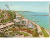 CPIB 25388 CARTE POSTALA - EFORIE NORD - VILE PE MALUL MARII, RPR, CIRCULATA, 1962, STAMPILE, TIMBRU