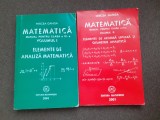 MIRCEA GANGA MANUAL PENTRU CLASA A XI 2001 2 VOLUME ELEMENTE DE ANALIZA MATEMATICA,ALGEBRA LINIARA SI GEOMETRIE ANALIRICA