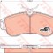 Set placute frana,frana disc NISSAN ALMERA II (N16) (2000 - 2016) TRW GDB848