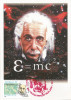 Rom&acirc;nia, Anul internaţional Einstein, carţe poştală maximă, Cluj-Napoca, 2005