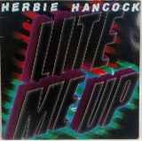 Herbie Hancock &lrm;&ndash; Lite Me Up [ vinil, LP ] nm / vg CBS 1982 Europa _ funk, disco