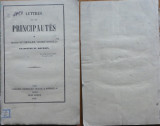 Cavaler Vegezzi Ruscalia , Scrisori din Principate , Paris , 1858 , editia 1