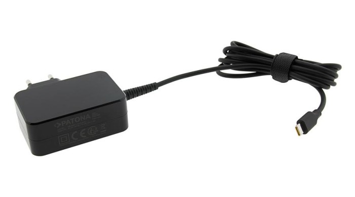 Alimentare PATONA 65W PD 5V/3A 9V/3A 15V/3A 20V/3,25A USB-C pentru Apple Lenovo Samsung etc.