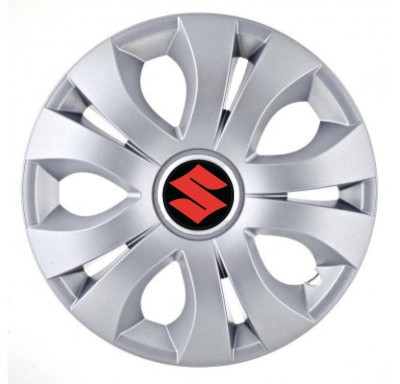 Set 4 capace roti Top Gray pentru gama Suzuki, R17 foto