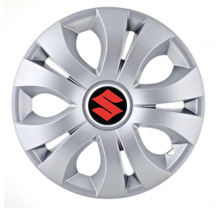 Set 4 capace roti Top Gray pentru gama Suzuki, R17