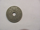 Cumpara ieftin CY - Penny 1937 / British West Africa / Rege George VI / raruta, Nichel