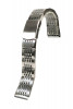 Bratara de ceas argintie cu butoane laterale 20mm WZ4769, Time Veranda