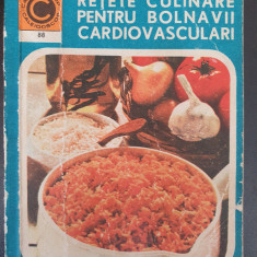 Retete culinare pentru bolnavii cardiovasculari, Colecția Caleidoscop nr88, 1976