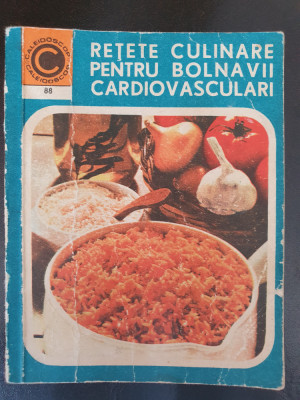 Retete culinare pentru bolnavii cardiovasculari, Colecția Caleidoscop nr88, 1976 foto