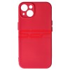Husa Silicon Raspberry iPhone 13, High Copy, Protectie Premium