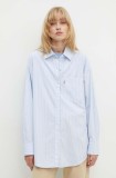 Levi&#039;s camasa din bumbac femei, cu guler clasic, relaxed