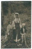 2230 - Queen MARIA, Prince NICOLAE &amp; Princess Maria - old postcard - used, Circulata, Printata