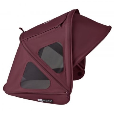 Capotina cu extensie plasa insecte Bugaboo Dragonfly Dark Cherry foto