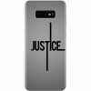 Husa silicon pentru Samsung Galaxy S10 Lite, Amir Justice Minimalistic Nubheebuccus Text