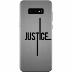 Husa silicon pentru Samsung Galaxy S10 Lite, Amir Justice Minimalistic Nubheebuccus Text foto