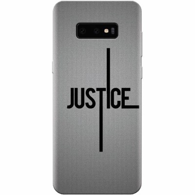 Husa silicon pentru Samsung Galaxy S10 Lite, Amir Justice Minimalistic Nubheebuccus Text foto