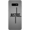 Husa silicon pentru Samsung Galaxy S10 Lite, Amir Justice Minimalistic Nubheebuccus Text