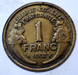 7.769 FRANTA 1 FRANC 1932, Europa, Bronz-Aluminiu