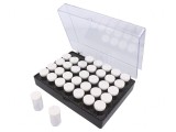 Container pentru Fiole din Polistiren 180,5x140,5x50mm