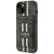 Husa pentru iPhone 15 - Guess Cardslot 4G Stripes MagSafe (GUBPHCP15SP4RPSW) - Brown