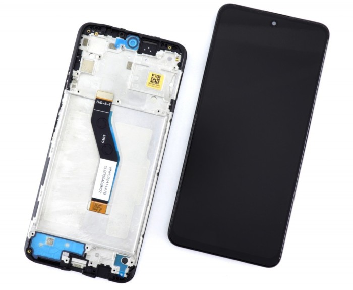 Display Xiaomi Poco M4 Pro 5G cu Rama Black Negru