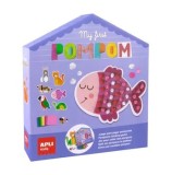 Cumpara ieftin Joc creativ pompoane tematica animale